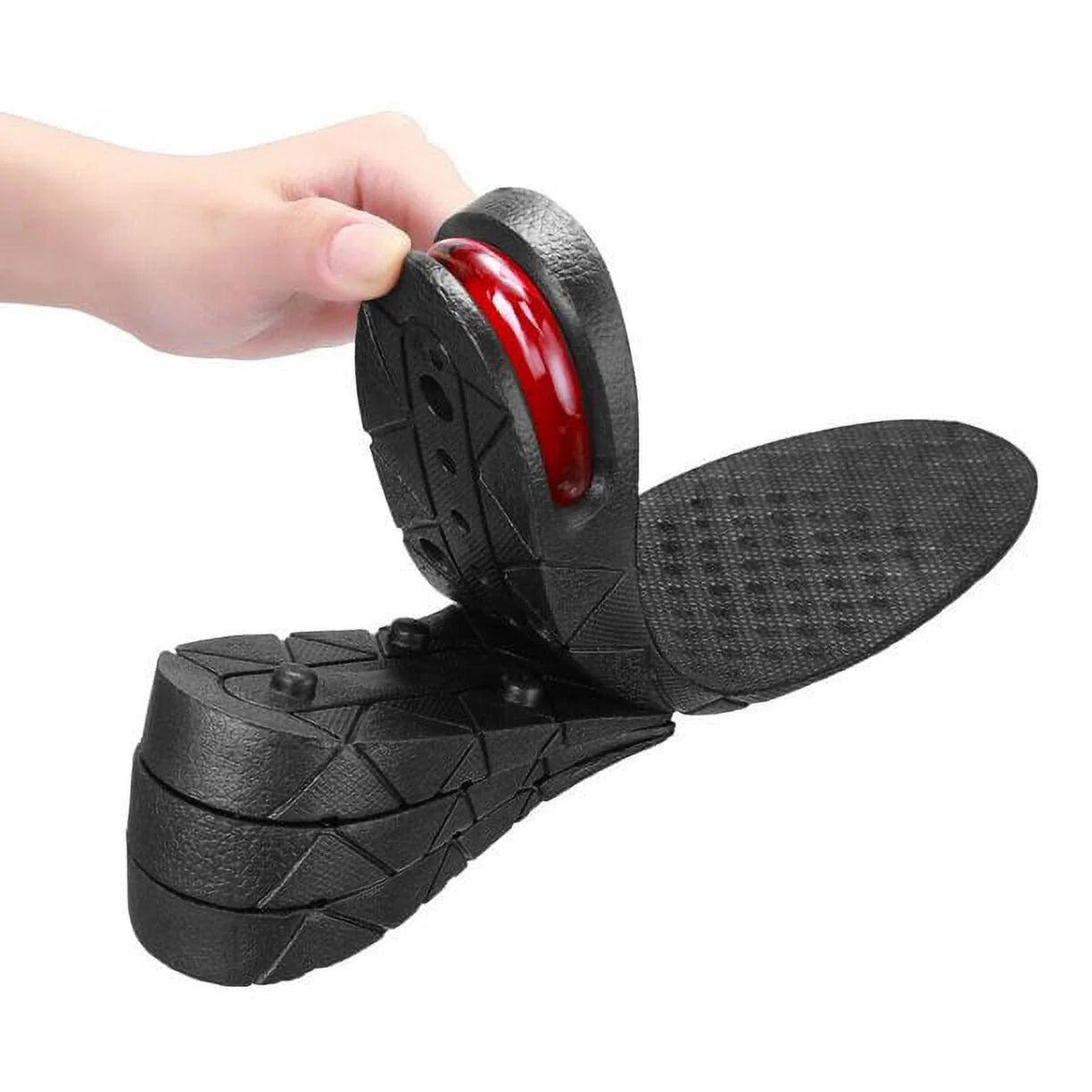 Elevate Your Height with Comfort: 1.18" Height Increasing Insoles for Men & Women - Air Cushion Shoe Lift Inserts